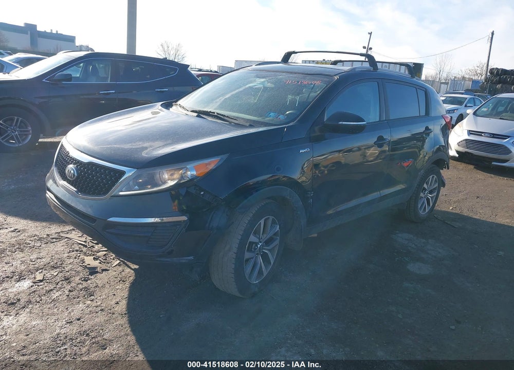 2014 KIA SPORTAGE LX VIN: KNDPBCAC6E7564074