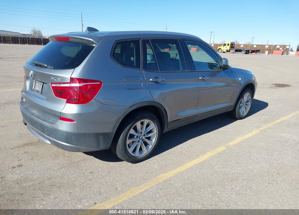 2013 BMW X3 XDRIVE28I VIN: 5UXWX9C58D0A28671