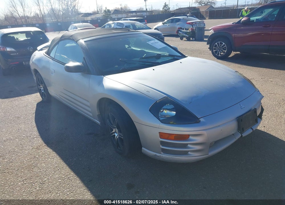 2002 MITSUBISHI ECLIPSE SPYDER GS VIN: 4A3AE45G92E073678