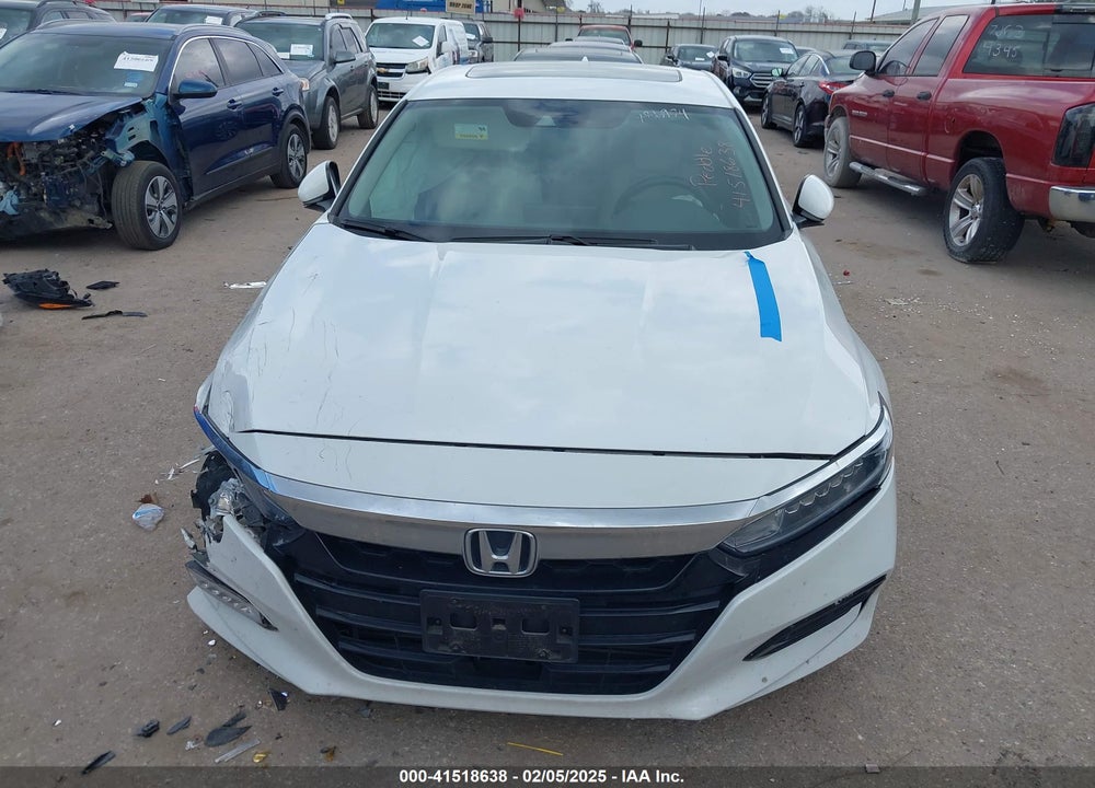 2019 HONDA ACCORD VIN: 1HGCV1F5XKA132222