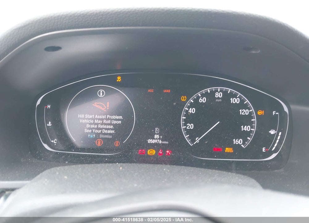 2019 HONDA ACCORD VIN: 1HGCV1F5XKA132222