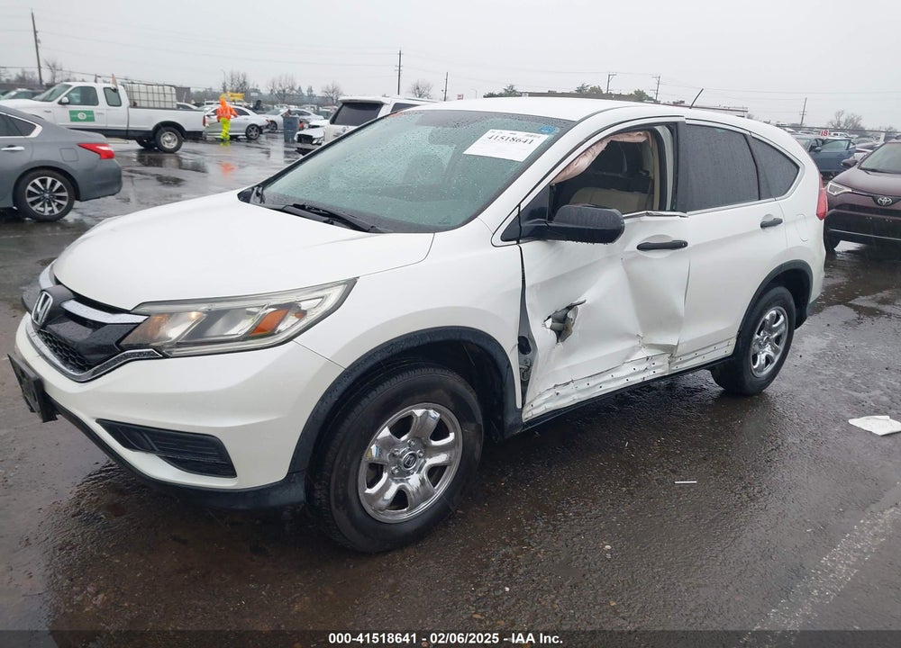 2015 HONDA CR-V LX VIN: 5J6RM3H36FL011176