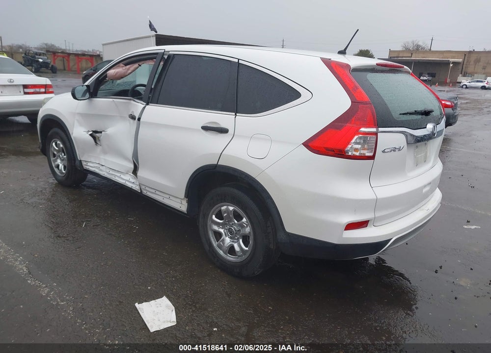 2015 HONDA CR-V LX VIN: 5J6RM3H36FL011176