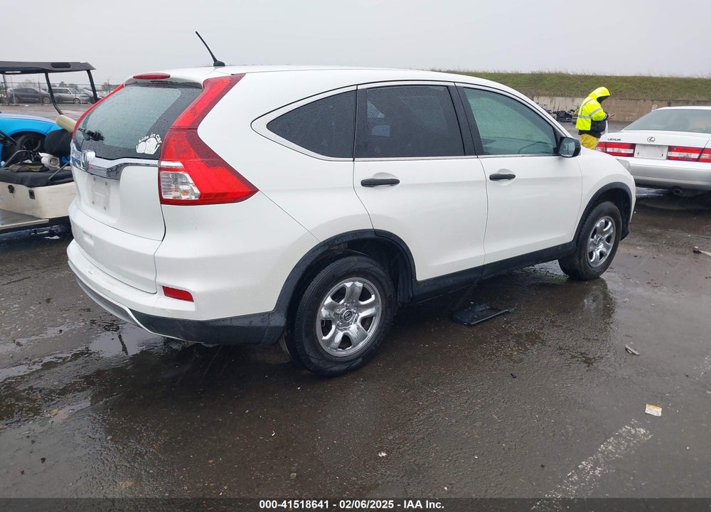 2015 HONDA CR-V LX VIN: 5J6RM3H36FL011176