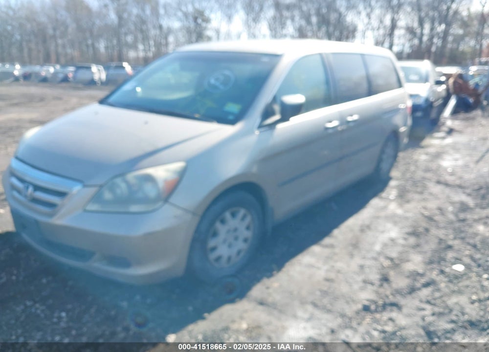 2005 HONDA ODYSSEY VIN: 5FNRL38275B099429