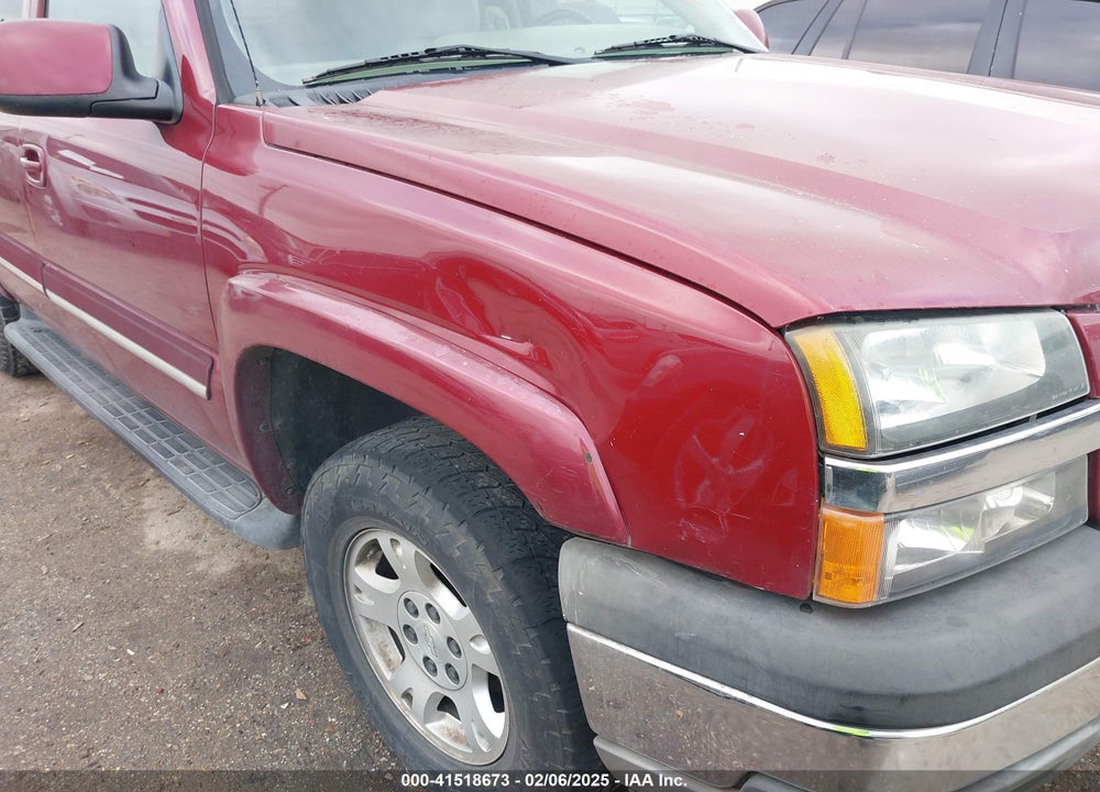 2005 CHEVROLET AVALANCHE 1500 Z66 VIN: 3GNEC12Z85G216543