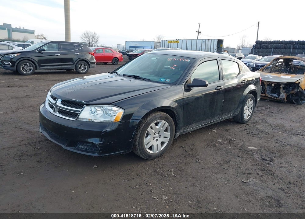 2011 DODGE AVENGER EXPRESS VIN: 1B3BD4FGXBN562634