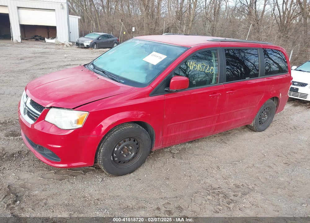 2013 DODGE GRAND CARAVAN SXT VIN: 2C4RDGCG2DR525098