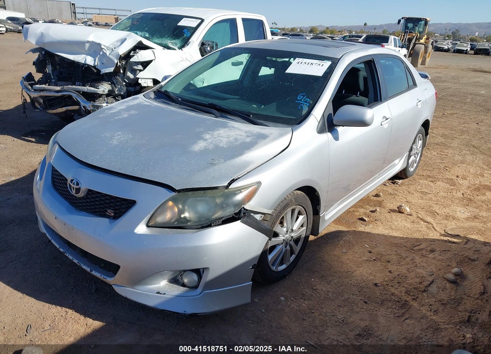 2009 TOYOTA COROLLA VIN: 1NXBU40E29Z125437