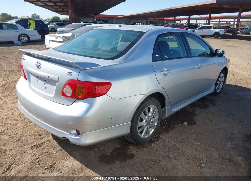 2009 TOYOTA COROLLA VIN: 1NXBU40E29Z125437