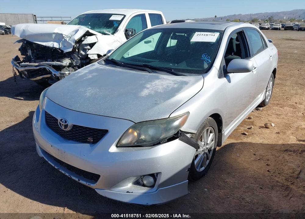 2009 TOYOTA COROLLA VIN: 1NXBU40E29Z125437