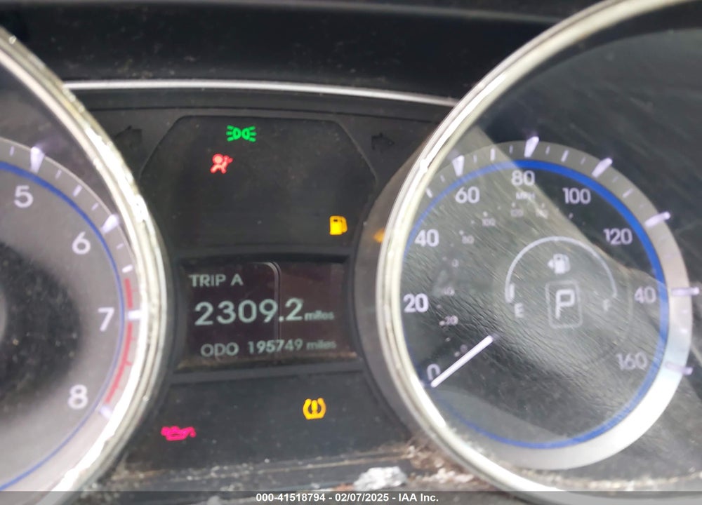 2011 HYUNDAI SONATA GLS VIN: 5NPEB4AC8BH303307