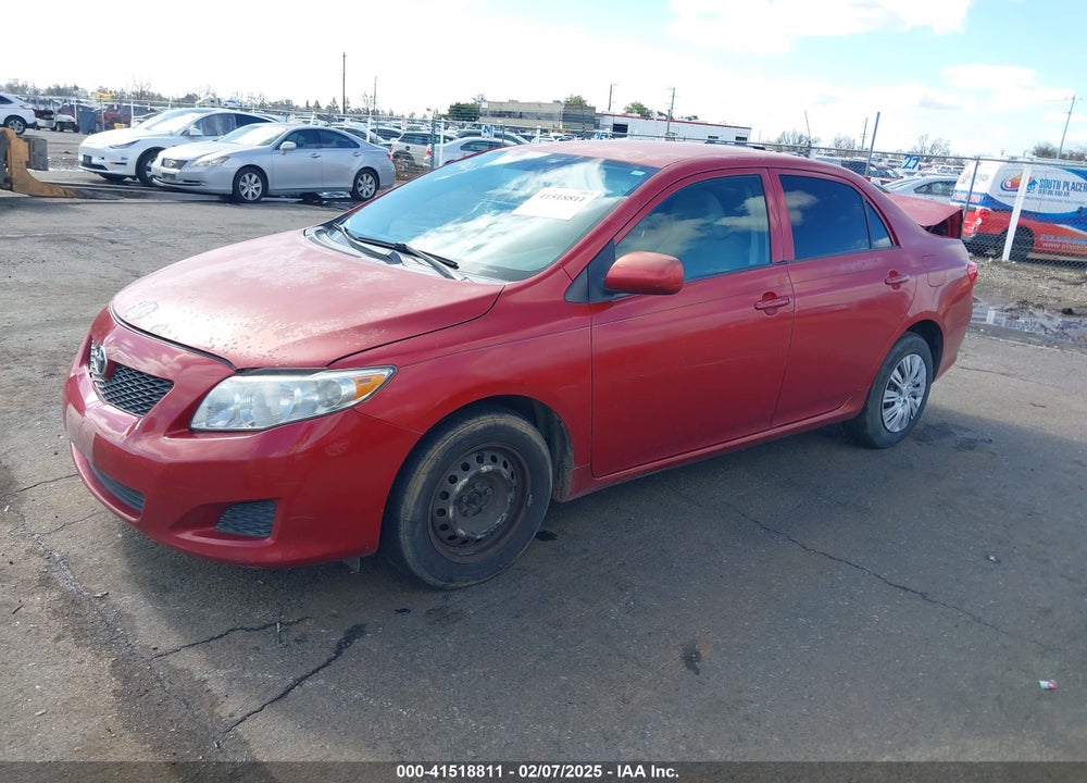 2010 TOYOTA COROLLA LE VIN: 1NXBU4EE7AZ167583
