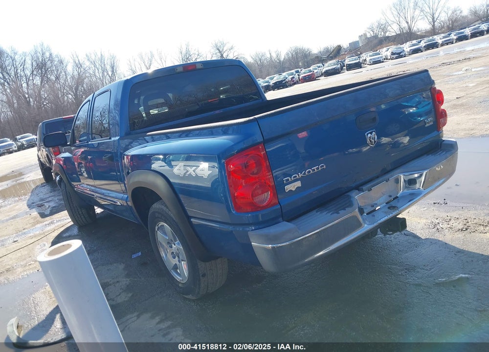 2005 DODGE DAKOTA LARAMIE VIN: 1D7HW58N95S167697