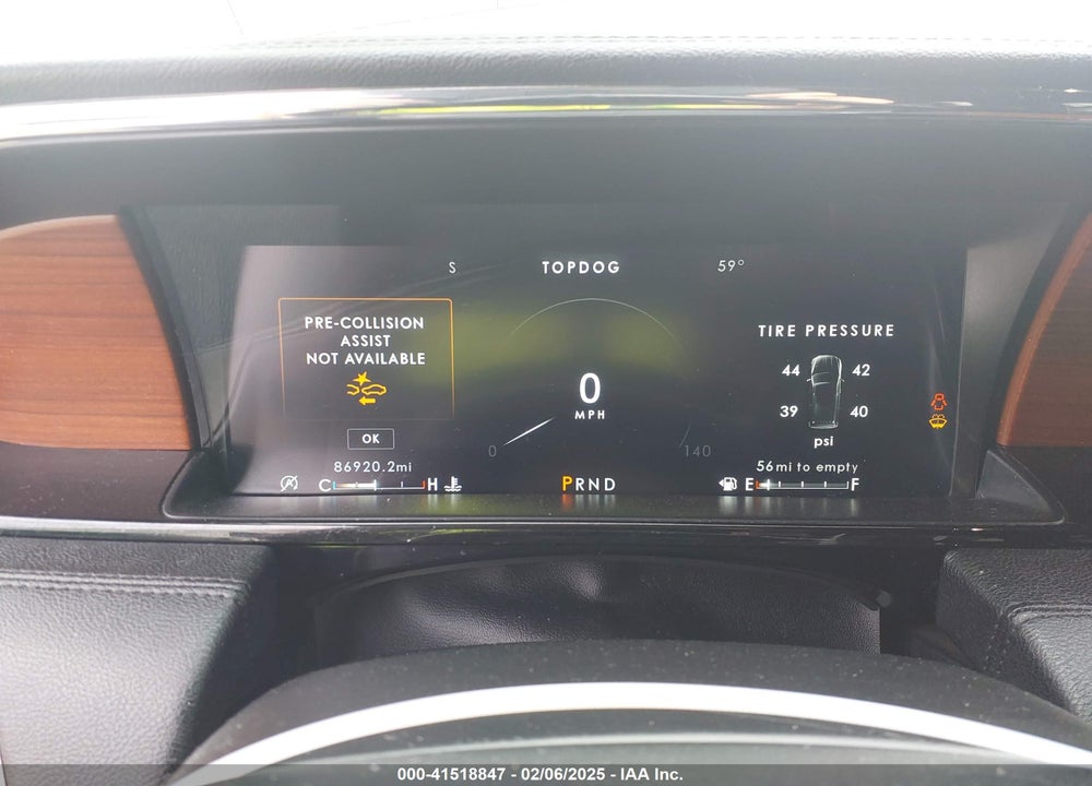 2021 LINCOLN NAVIGATOR RESERVE L VIN: 5LMJJ3KTXMEL02987