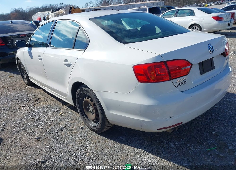 2011 VOLKSWAGEN JETTA VIN: 3VWDX7AJ2BM088849