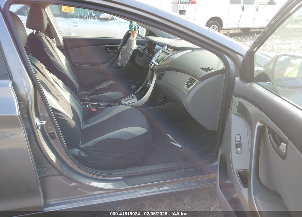 2012 HYUNDAI ELANTRA LIMITED VIN: 5NPDH4AE3CH111290