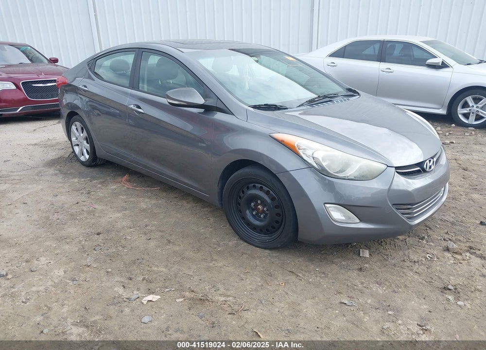 2012 HYUNDAI ELANTRA LIMITED VIN: 5NPDH4AE3CH111290