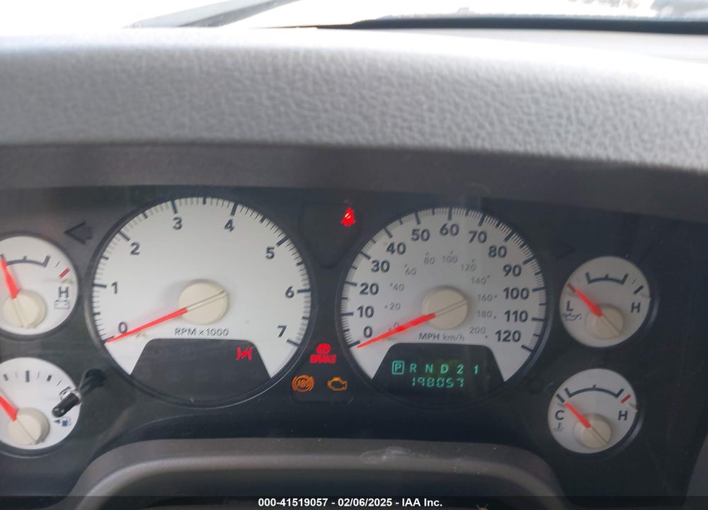 2006 DODGE RAM 1500 VIN: 1D7HA18286S631299