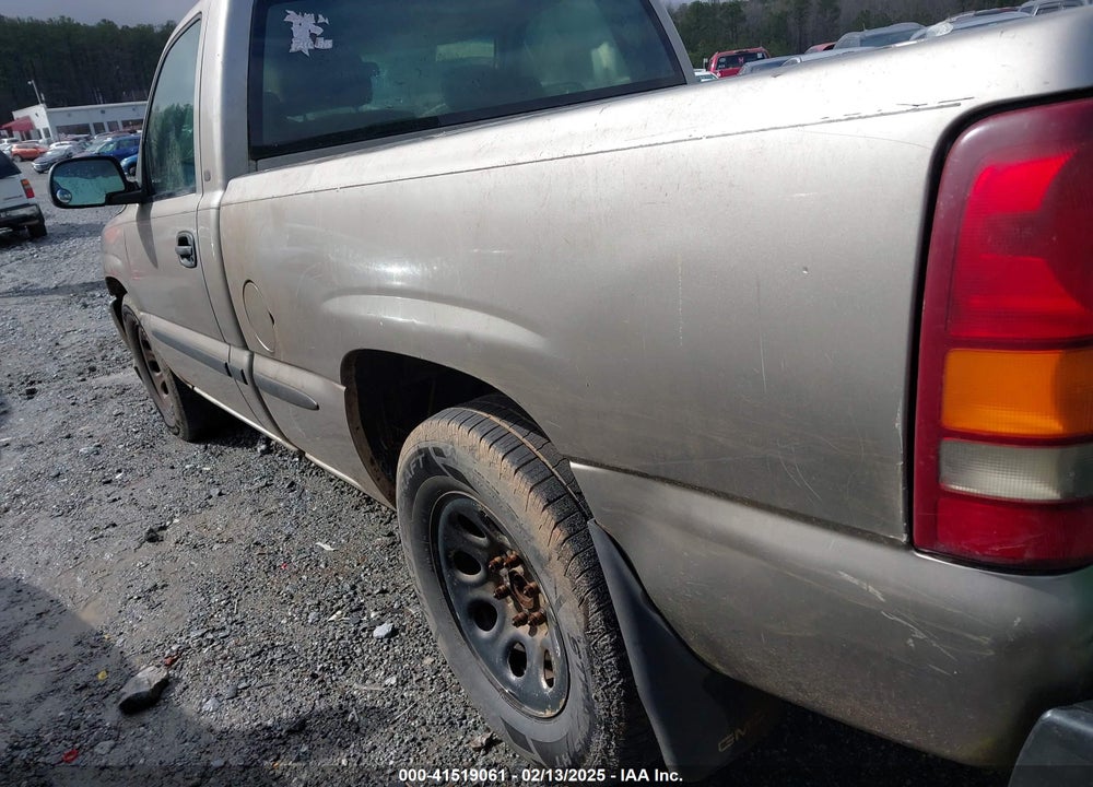 2002 GMC SIERRA 1500 SL VIN: 1GTEC14W52Z141775