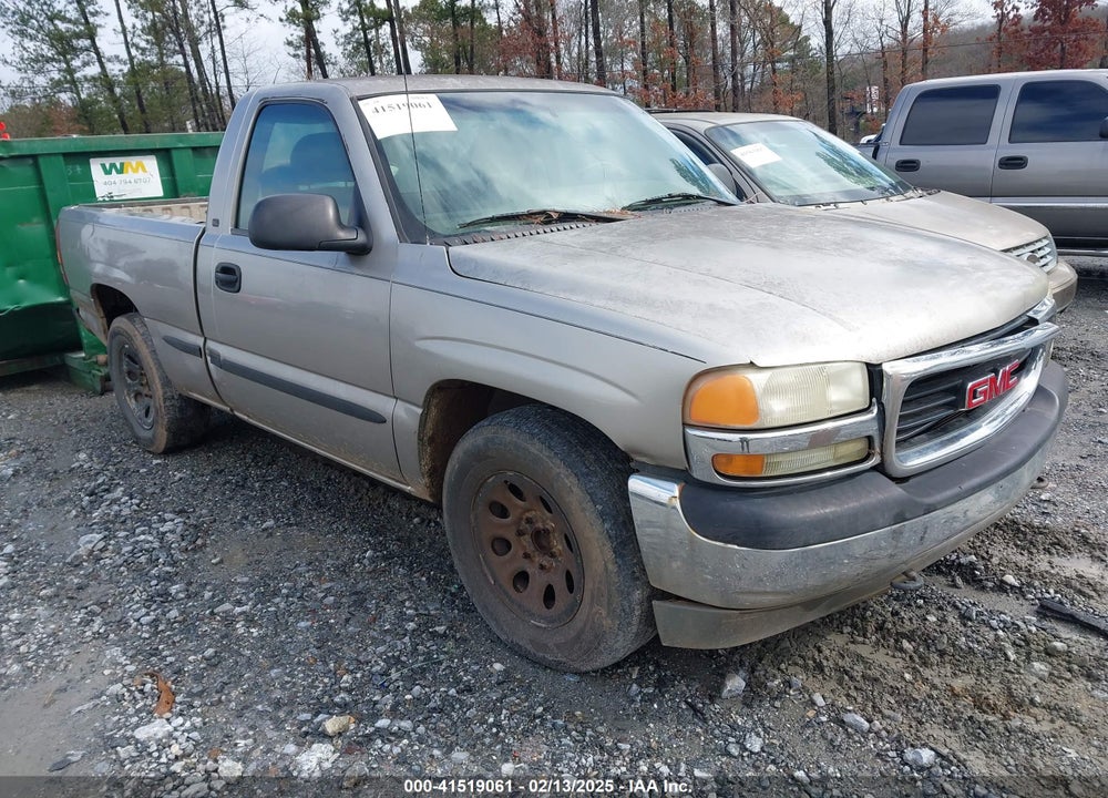 2002 GMC SIERRA 1500 SL VIN: 1GTEC14W52Z141775
