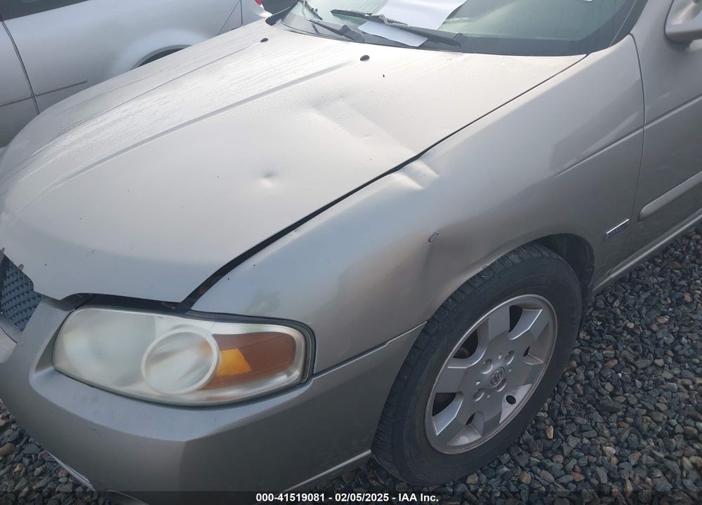2006 NISSAN SENTRA VIN: 3N1CB51D26L629070