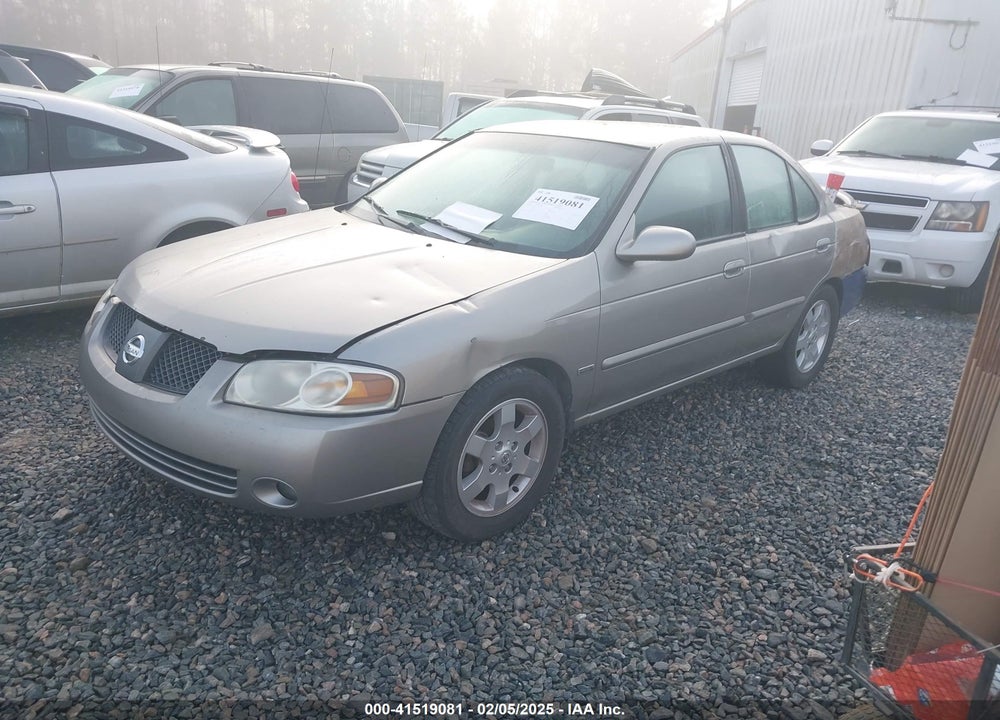 2006 NISSAN SENTRA VIN: 3N1CB51D26L629070