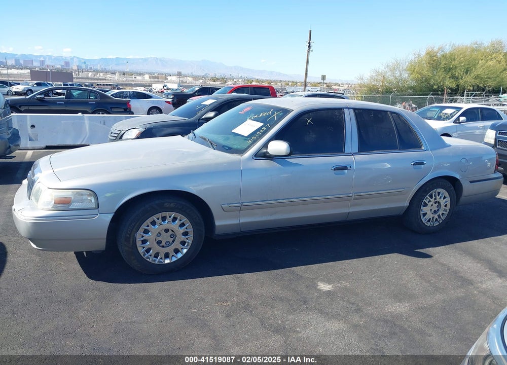2006 MERCURY GRAND MARQUIS GS VIN: 2MEFM74W66X646657