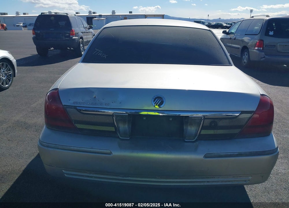 2006 MERCURY GRAND MARQUIS GS VIN: 2MEFM74W66X646657