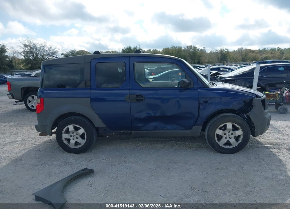 2003 HONDA ELEMENT EX VIN: 5J6YH185X3L019993