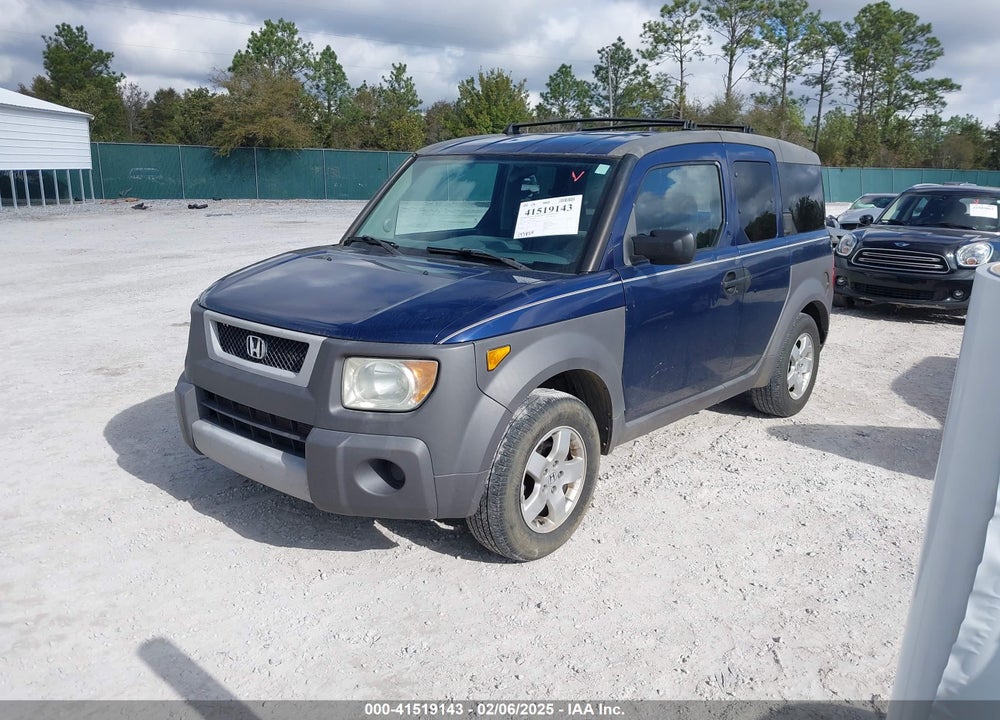 2003 HONDA ELEMENT EX VIN: 5J6YH185X3L019993