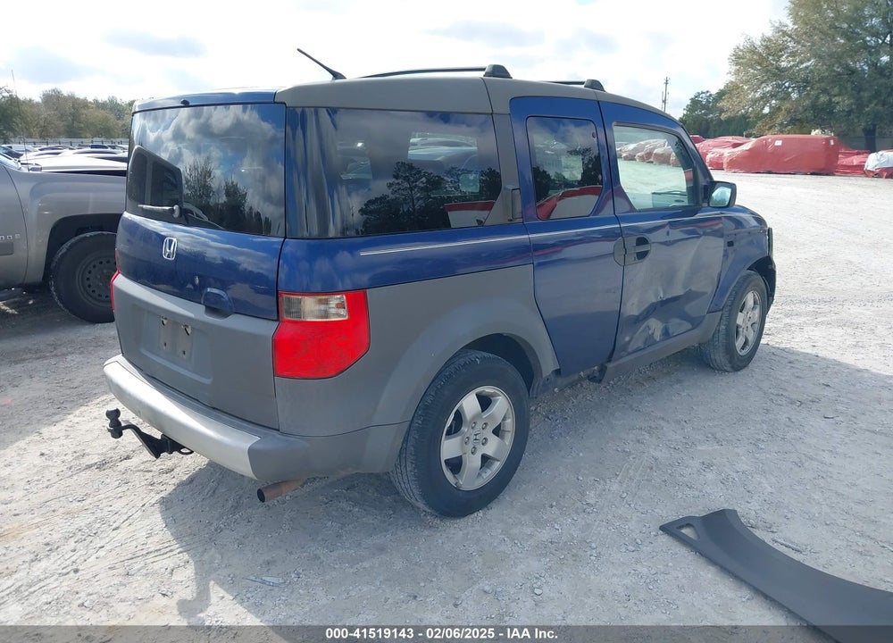 2003 HONDA ELEMENT EX VIN: 5J6YH185X3L019993