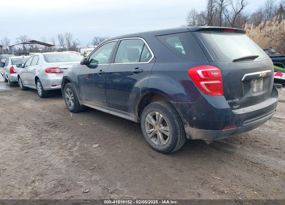 2017 CHEVROLET EQUINOX LS VIN: 2GNALBEK1H1551059