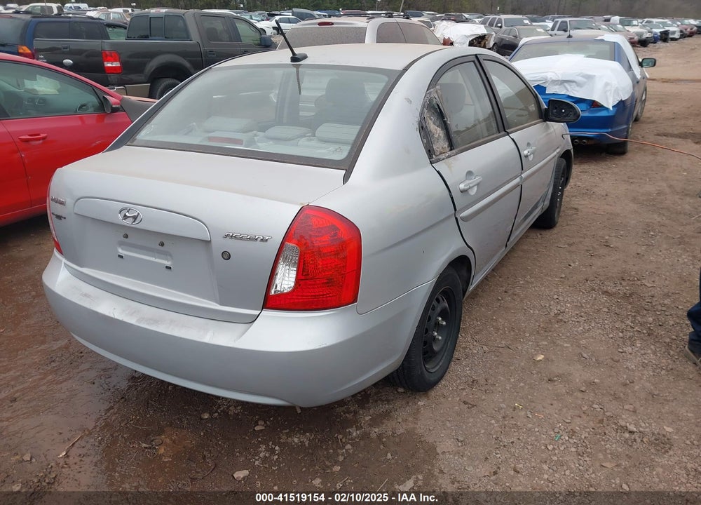 2009 HYUNDAI ACCENT GLS VIN: KMHCN46C49U299601