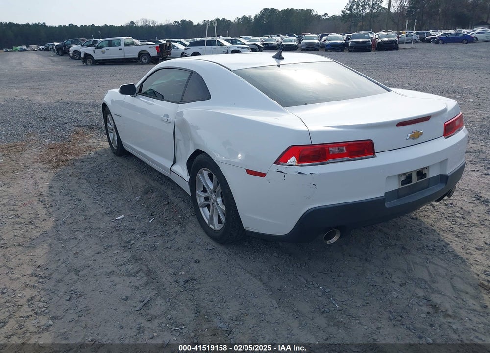 2014 CHEVROLET CAMARO 2LS VIN: 2G1FA1E34E9274291