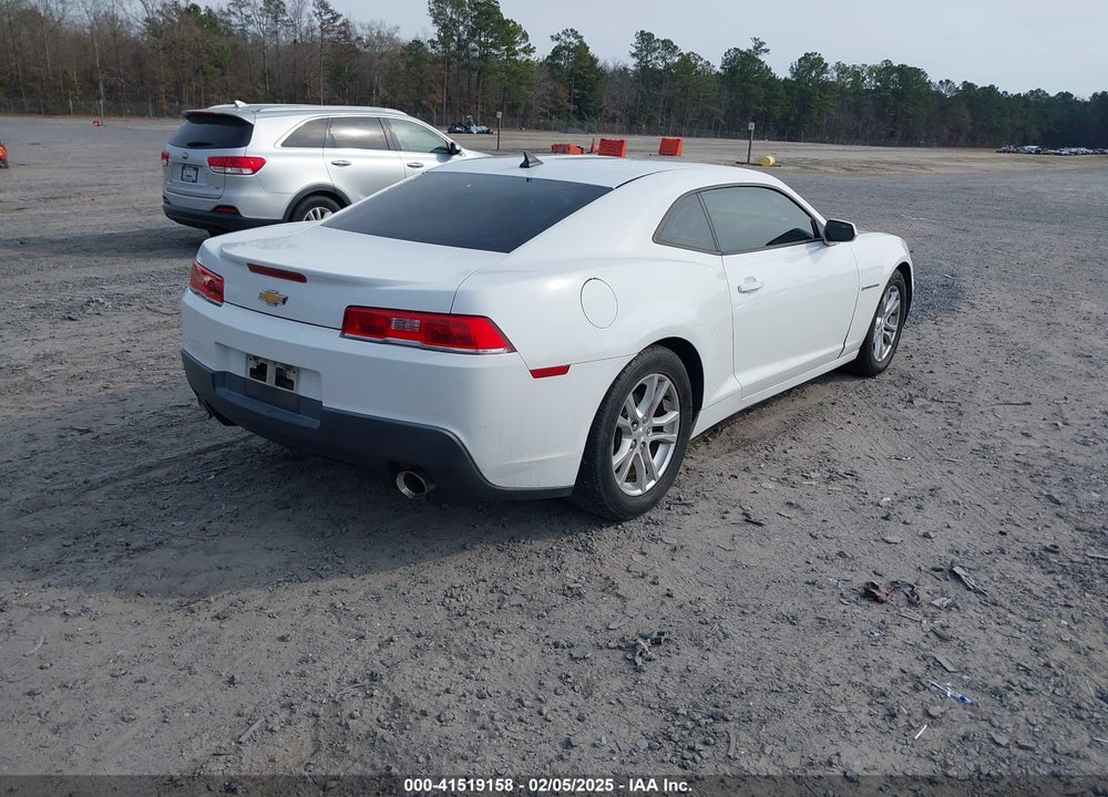 2014 CHEVROLET CAMARO 2LS VIN: 2G1FA1E34E9274291