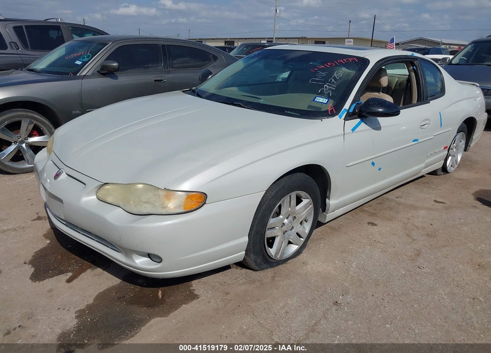 2003 CHEVROLET MONTE CARLO SS VIN: 2G1WX12K739172510