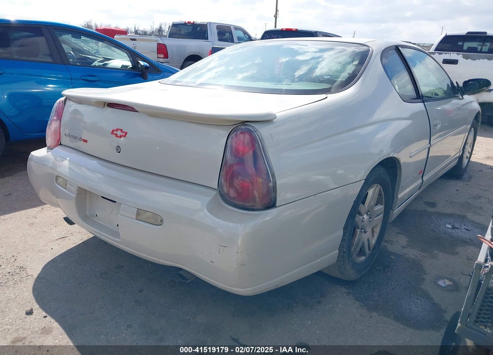 2003 CHEVROLET MONTE CARLO SS VIN: 2G1WX12K739172510