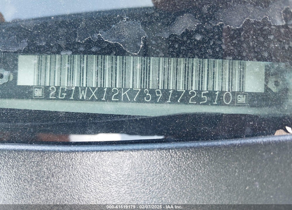 2003 CHEVROLET MONTE CARLO SS VIN: 2G1WX12K739172510
