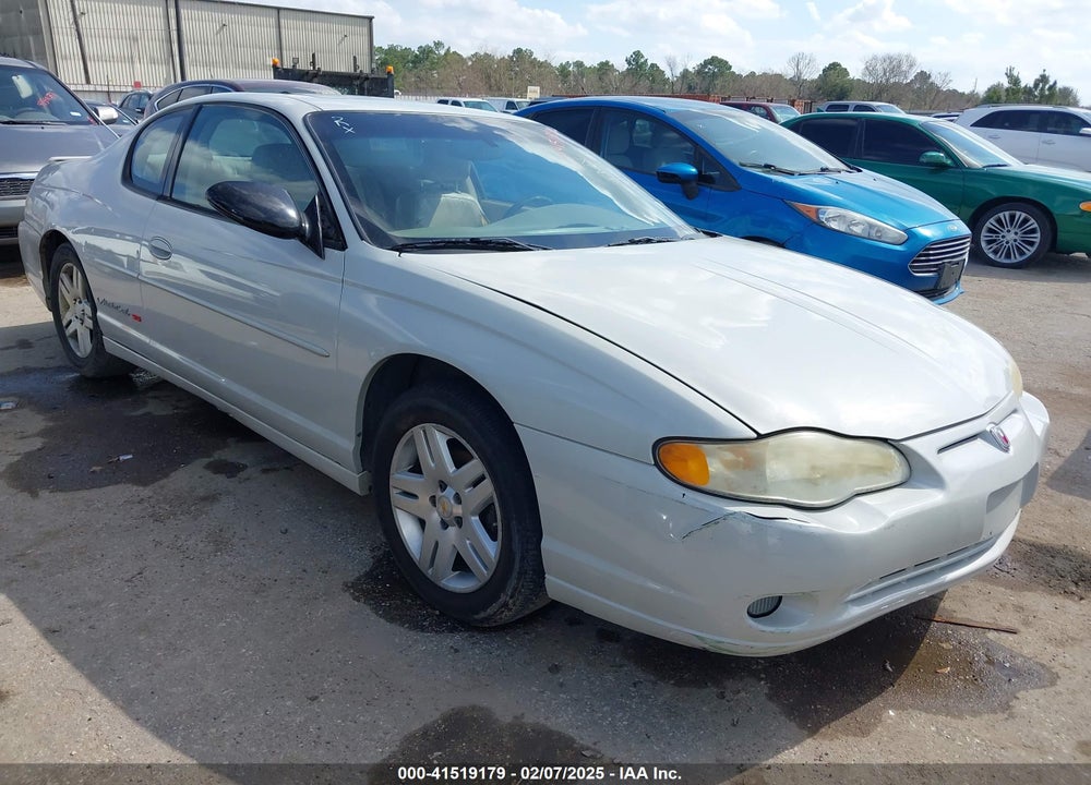 2003 CHEVROLET MONTE CARLO SS VIN: 2G1WX12K739172510
