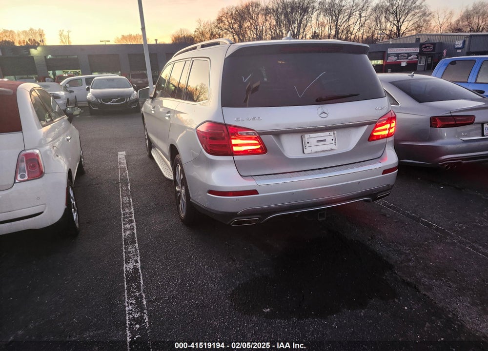2015 MERCEDES-BENZ GL 450 VIN: 4JGDF6EE0FA533195