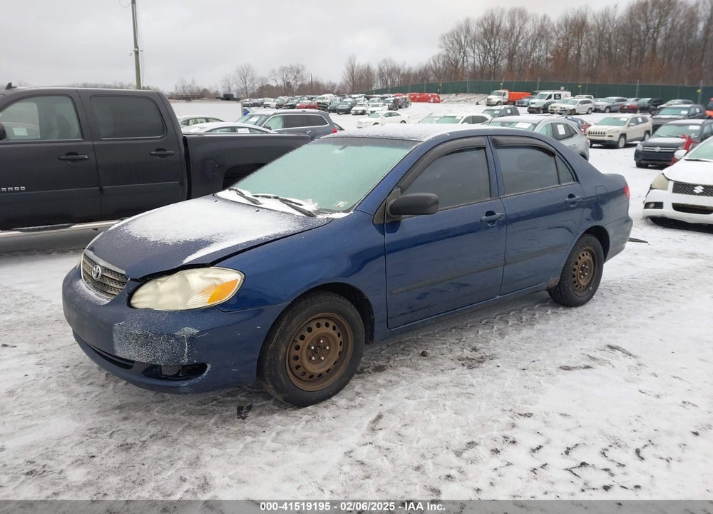 2007 TOYOTA COROLLA VIN: JTDBR32E970125095