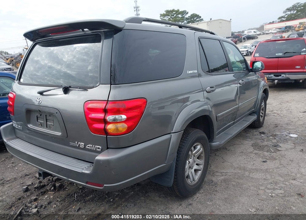 2003 TOYOTA SEQUOIA LIMITED V8 VIN: 5TDBT48A03S166816