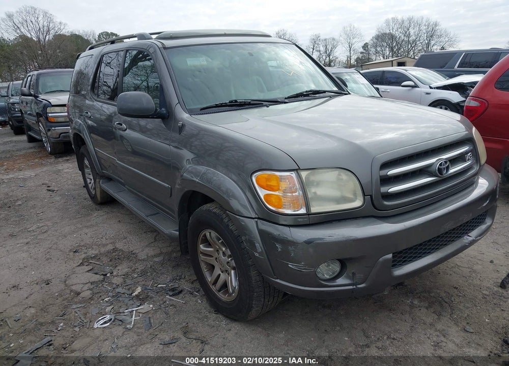 2003 TOYOTA SEQUOIA LIMITED V8 VIN: 5TDBT48A03S166816