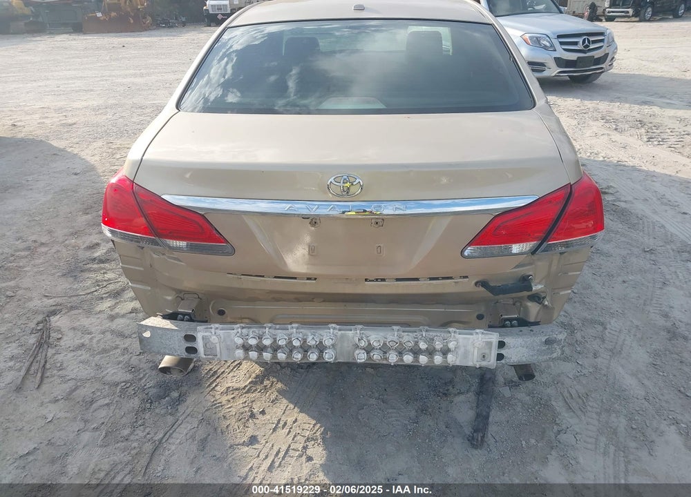2011 TOYOTA AVALON VIN: 4T1BK3DB3BU404904