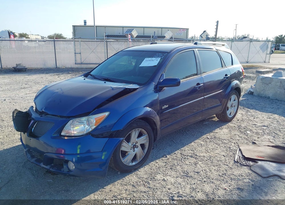 2005 PONTIAC VIBE VIN: 5Y2SL63805Z480659