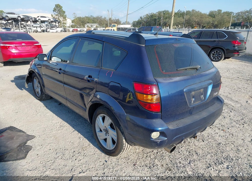 2005 PONTIAC VIBE VIN: 5Y2SL63805Z480659