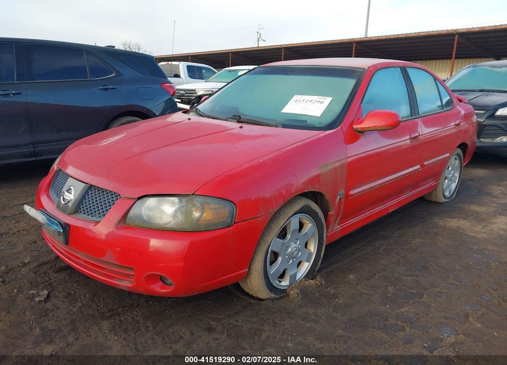 2004 NISSAN SENTRA SE-R VIN: 3N1AB51D34L730011