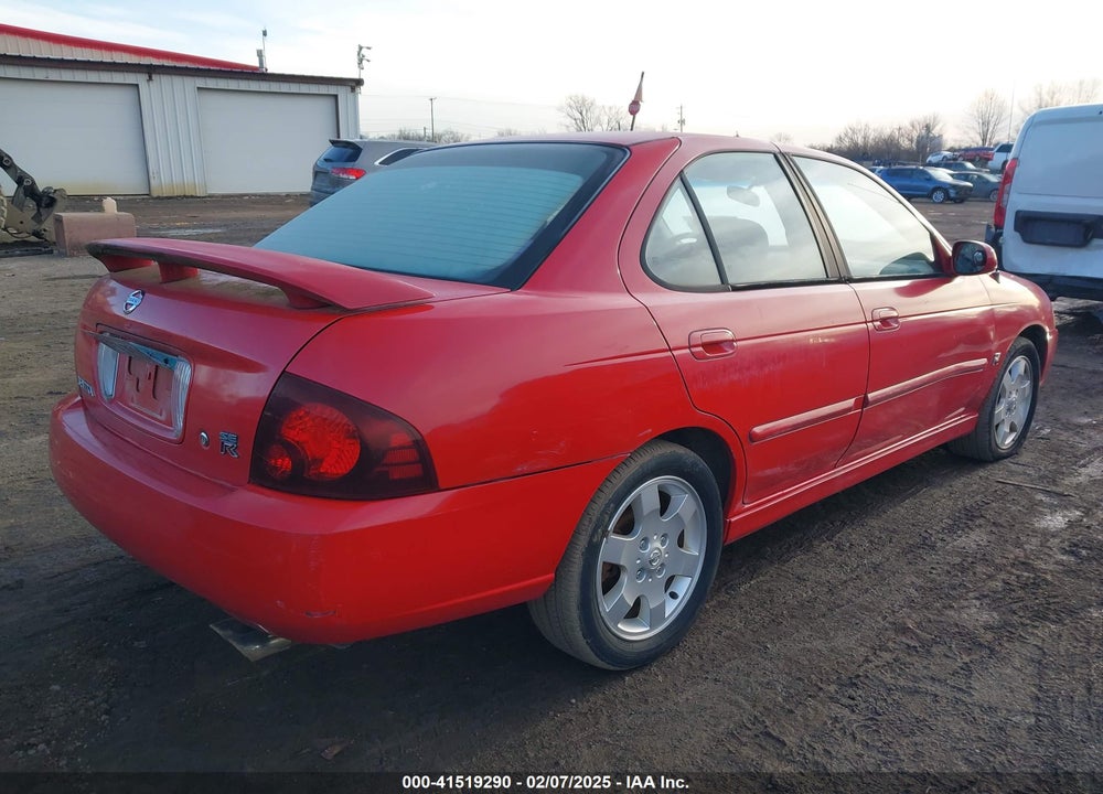 2004 NISSAN SENTRA SE-R VIN: 3N1AB51D34L730011