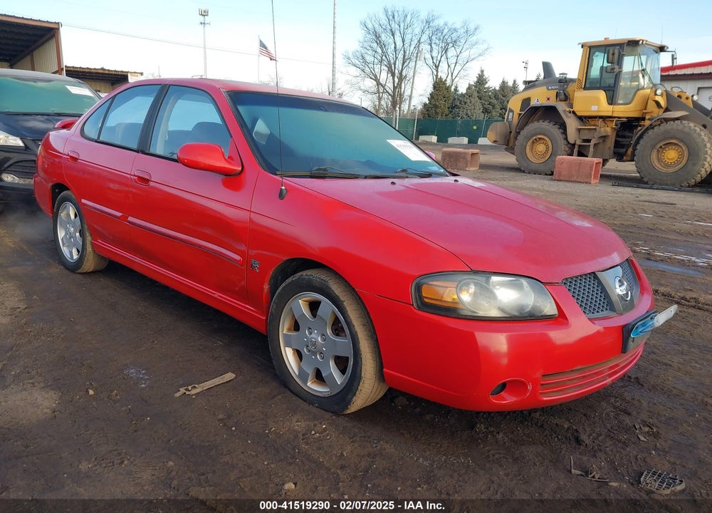 2004 NISSAN SENTRA SE-R VIN: 3N1AB51D34L730011